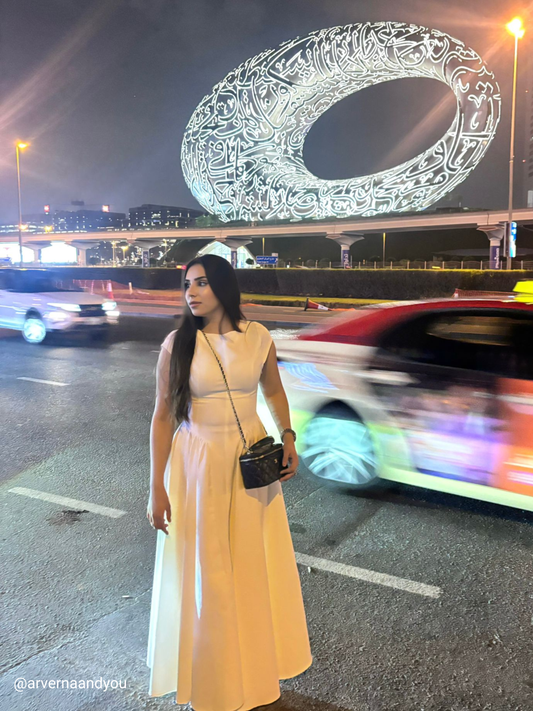 Fitted Midi Length Dress