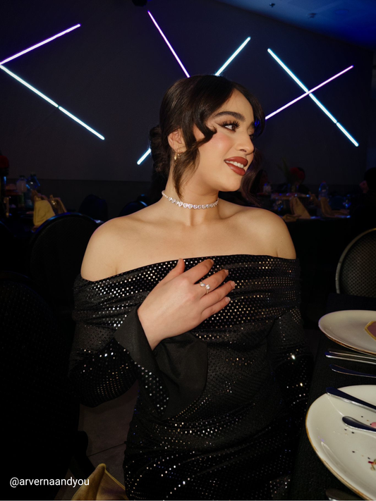 Silver Lelia long dress