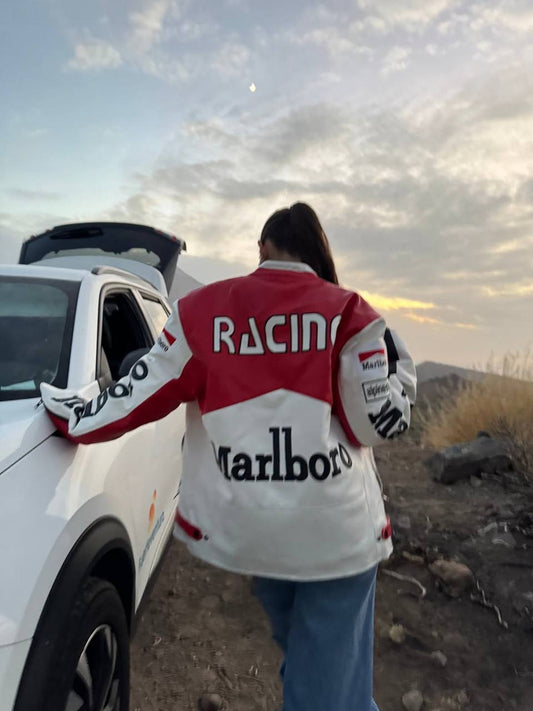 جاكيت فورمولا مارلبورو للسباقات من الجلد