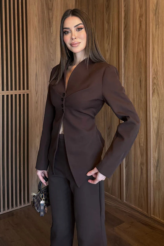 Signature Brown Suit
