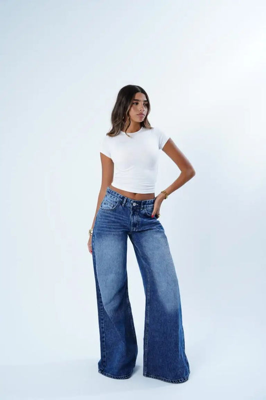 The Everyday Wide Leg Jeans
