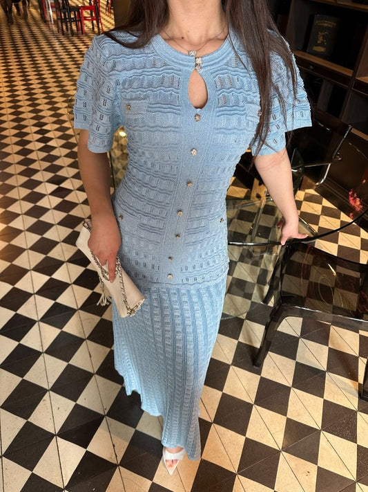 Sandro Knit Maxi Dress