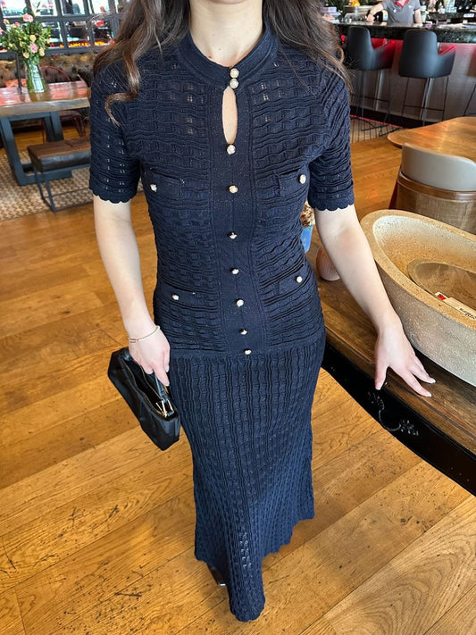 Sandro Knit Maxi Dress