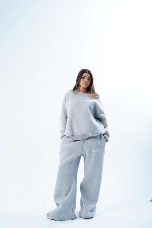 ARVERNA Off Shoulder Grey Full Set