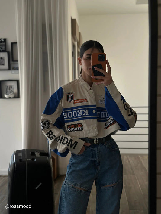 سترة سباق ريترو