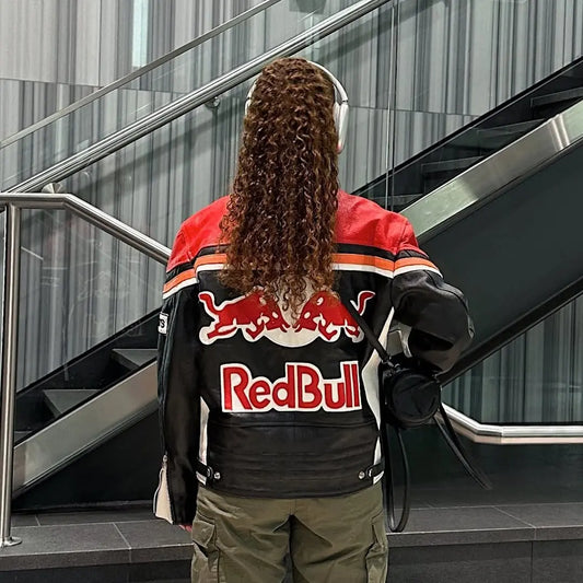 جاكيت جلدي لسباق فورمولا ريد بُل