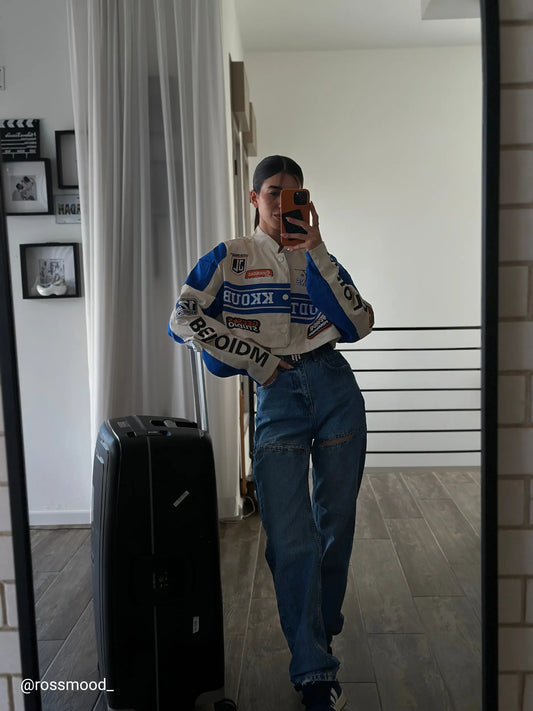 سترة سباق ريترو