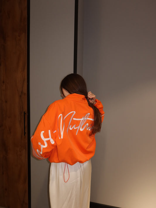 Signature Script Hooded Jacket