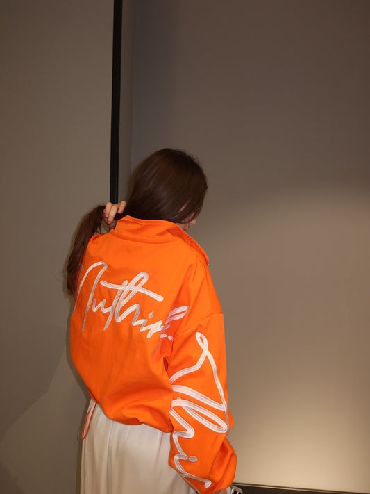 Signature Script Hooded Jacket