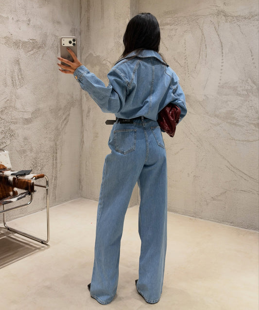Structured Denim Co-Ord Set