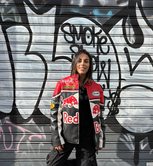 جاكيت جلدي لسباق فورمولا ريد بُل