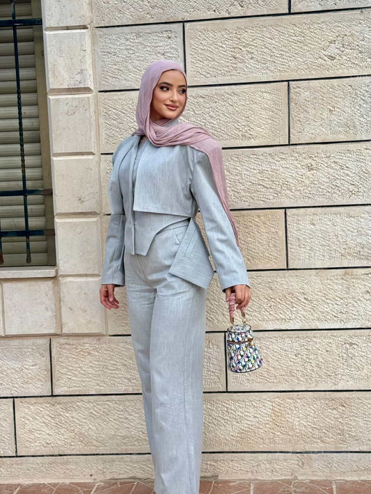 Elegant grey 2 Piece Suit