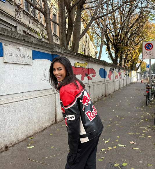 جاكيت جلدي لسباق فورمولا ريد بُل