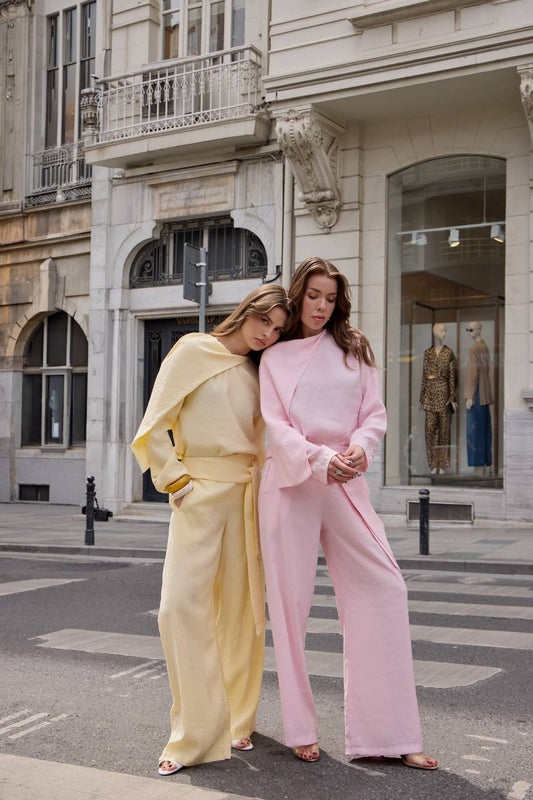 Modest Chic Butter Yellow Summer Set