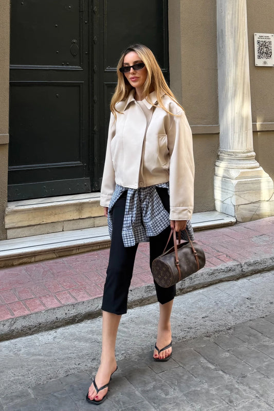The Alessa Ivory Jacket
