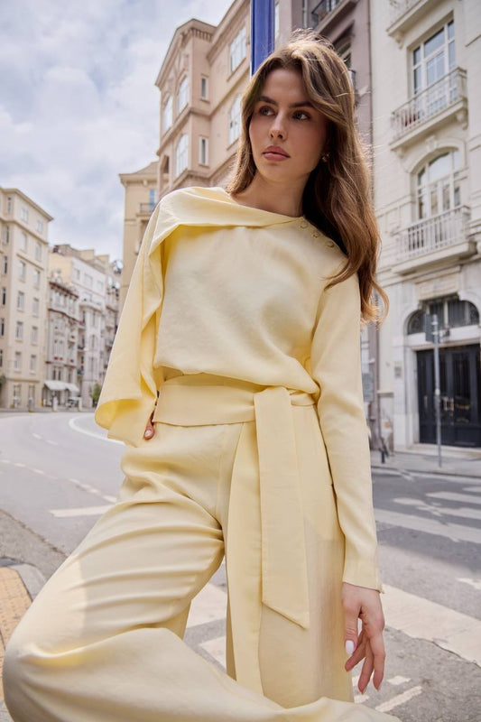 Modest Chic Butter Yellow Summer Set