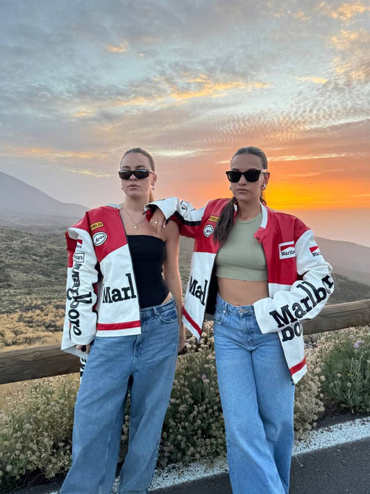 جاكيت فورمولا مارلبورو للسباقات من الجلد