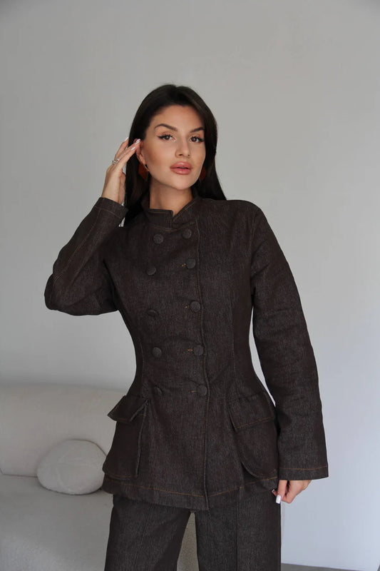 بدلة جينز براون هيلينز