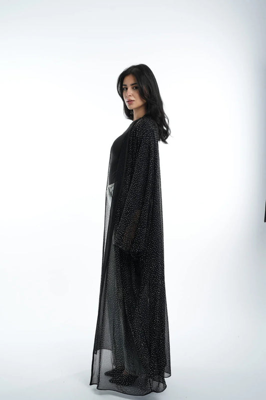 Black Sparkle Abaya