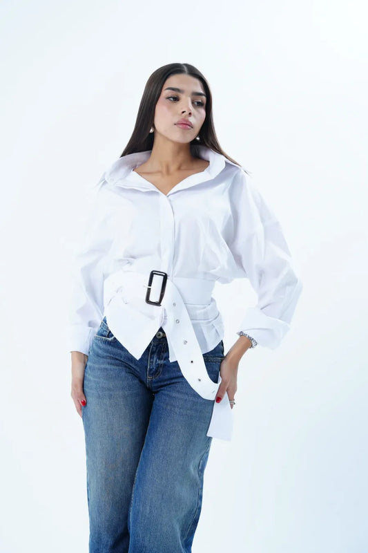 The Belted Shirt