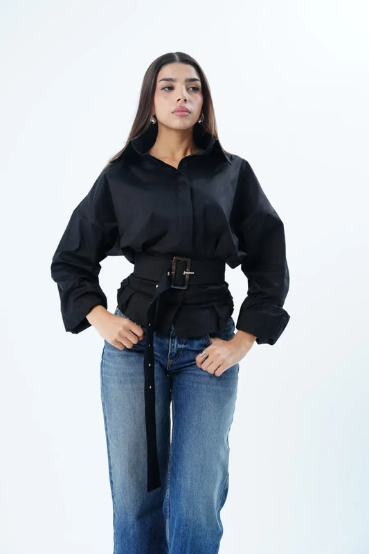 The Belted Shirt