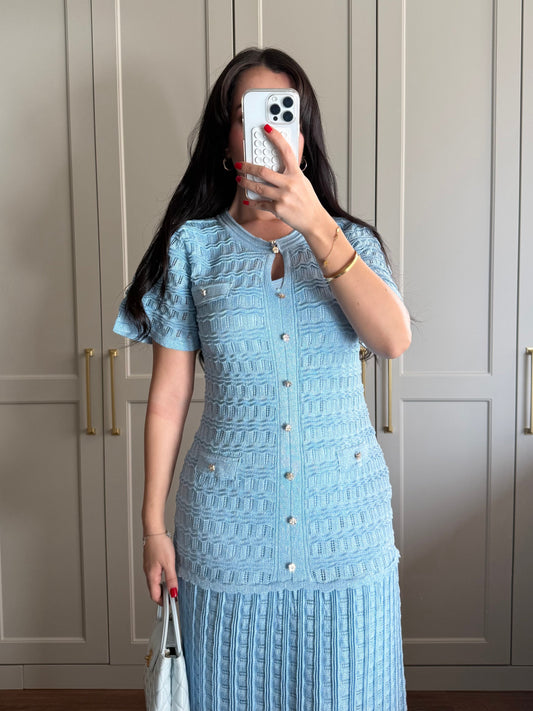 Sandro Knit Maxi Dress