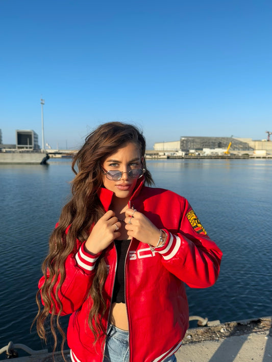 سترة جلدية من فورمولا بورشه ريسينغ