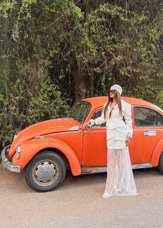 Ivory Lace Royale Set