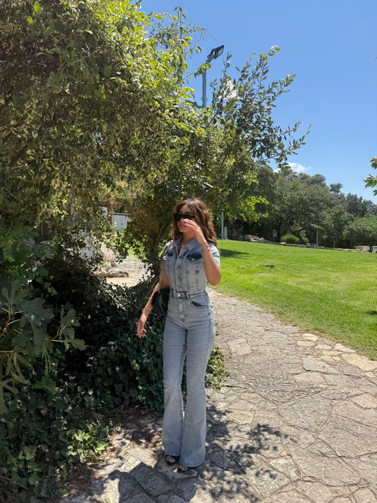 Blue Crush Denim Jumpsuit