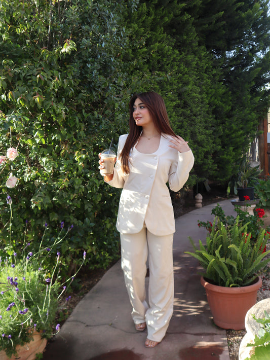 Cream Midnight Elegance Set