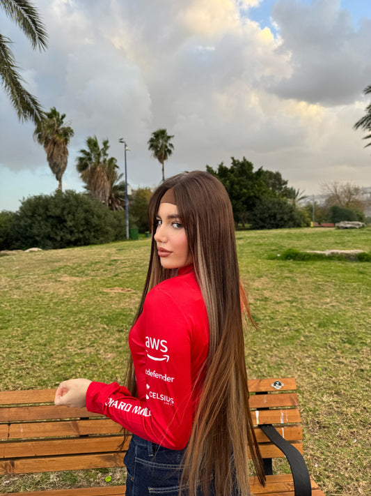 بدلة فيراري بياقة عالية