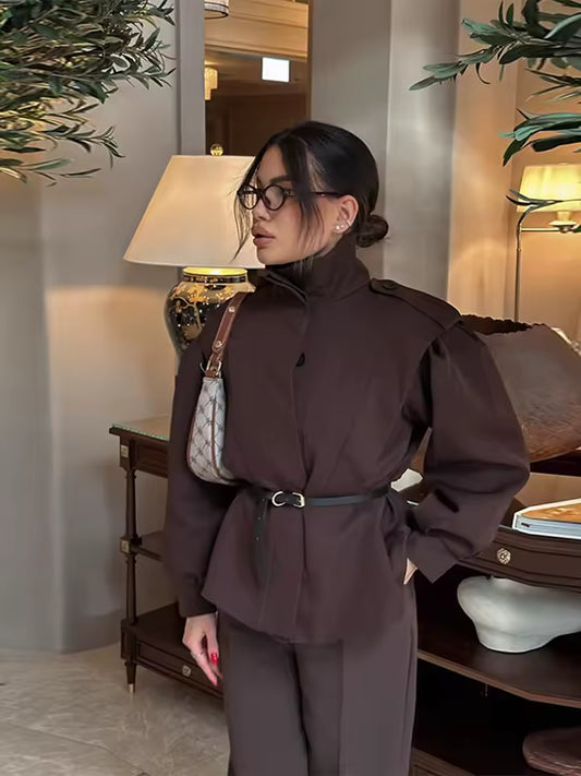 Vintage Women Bomber Jacket