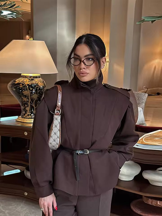 Vintage Women Bomber Jacket