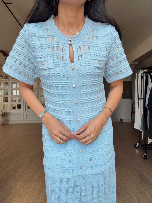 Sandro Knit Maxi Dress