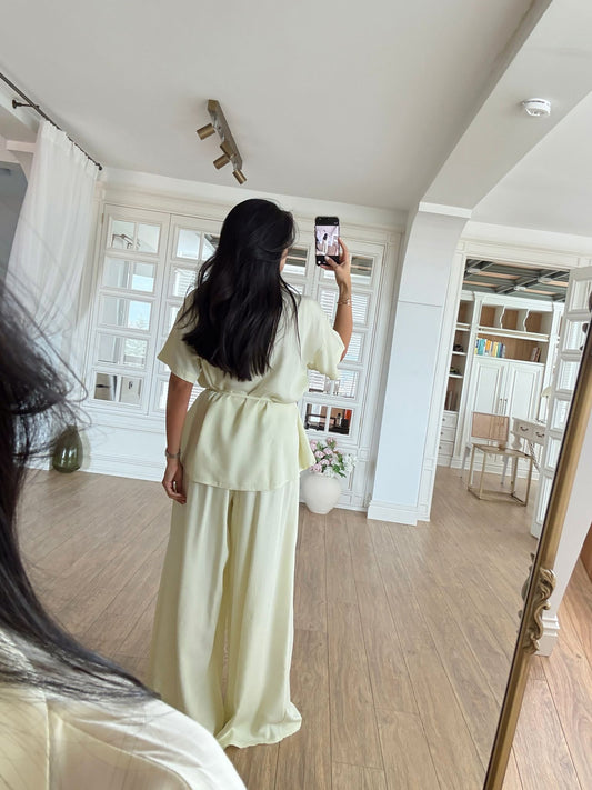 Timeless Butter Yellow Comfort Summer Set