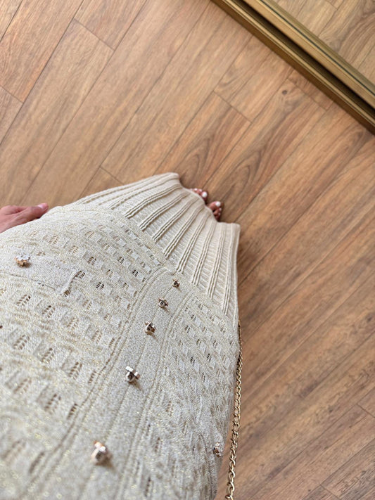 Sandro Knit Maxi Dress