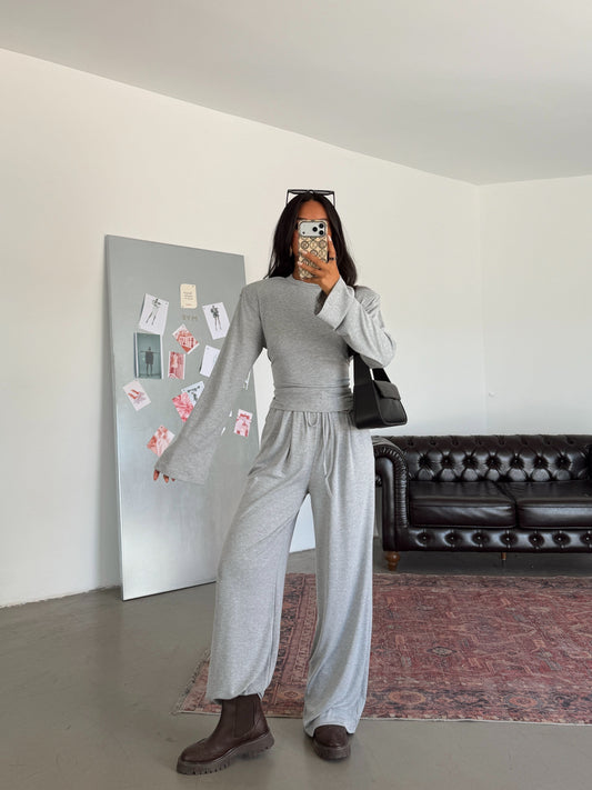 Livia Grey Soft Lounge Set