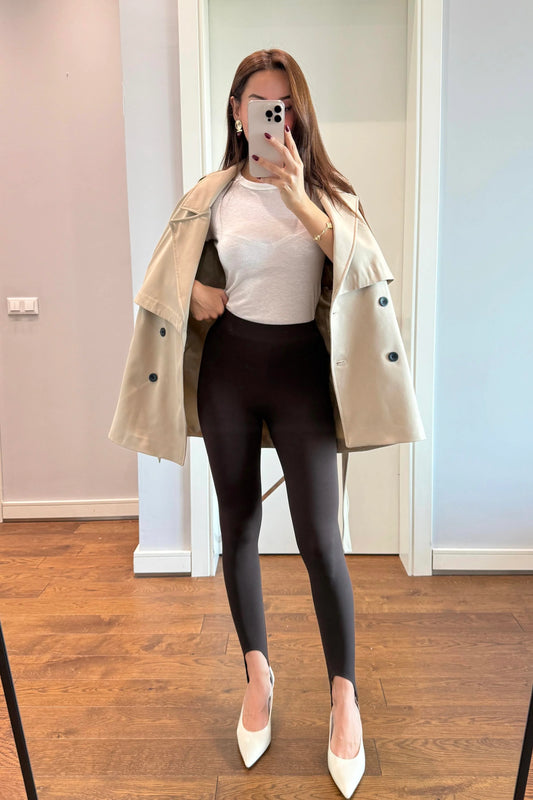 Coffee Soft Stretch Leggings