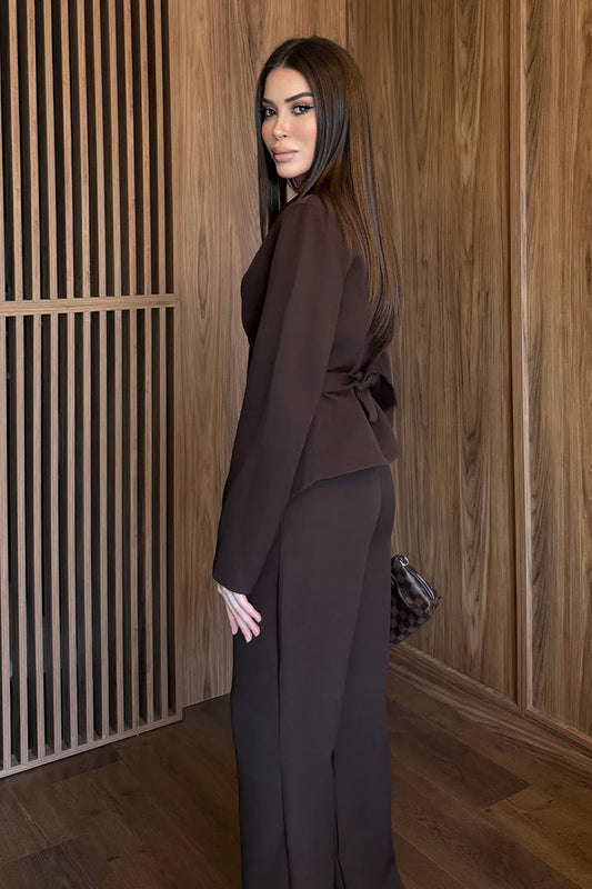 Signature Brown Suit