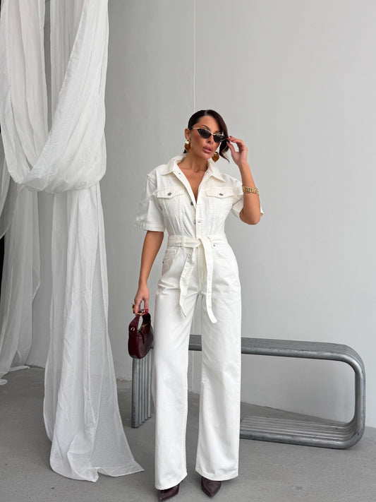 The Cool Girl Denim Jumpsuit