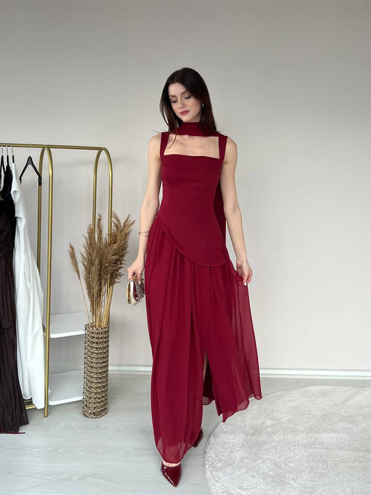 Soft Glam Maxi Dress
