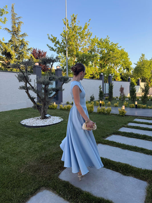 Fitted Midi Length Dress