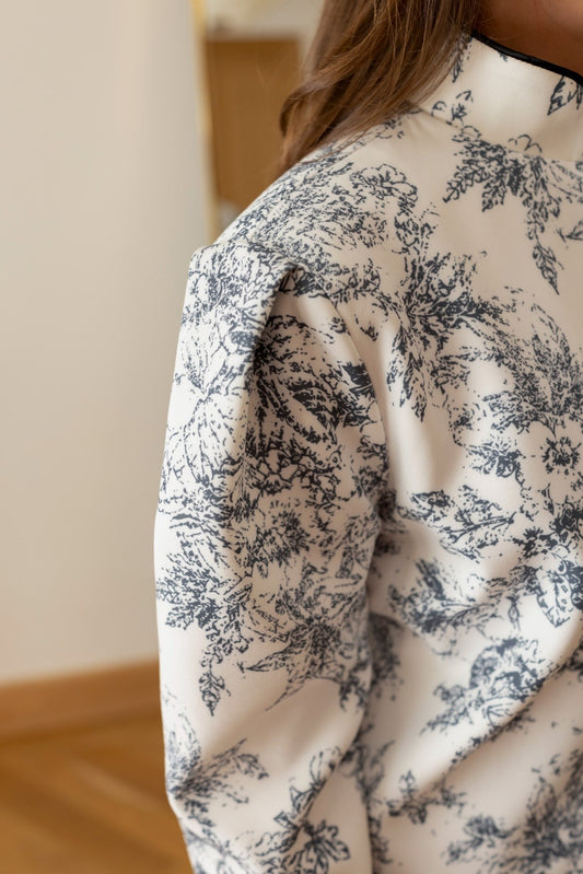 Éloise Ivory Toile Blazer