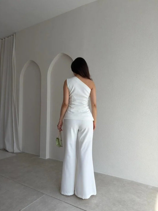Veloura One-Shoulder Set