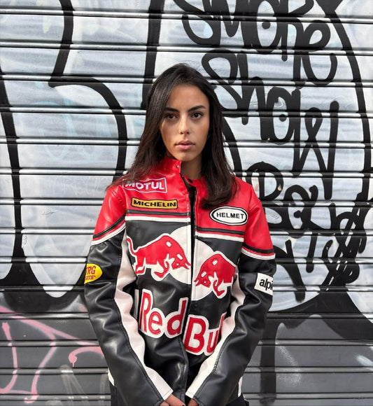 جاكيت جلدي لسباق فورمولا ريد بُل