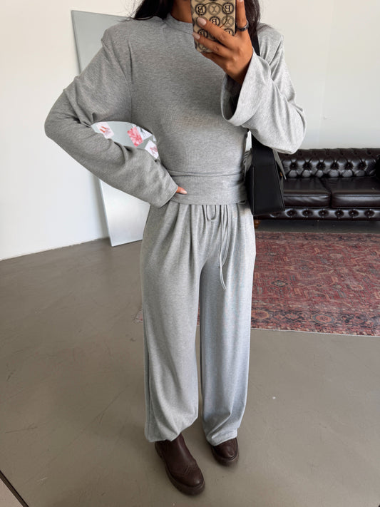 Livia Grey Soft Lounge Set