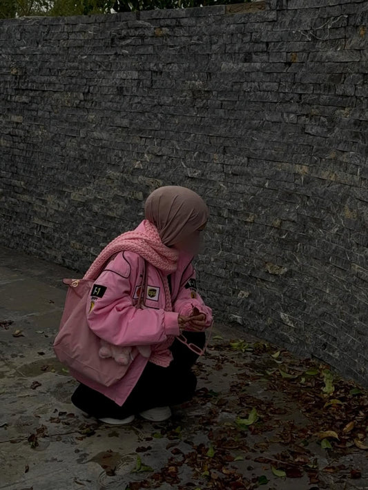 سترة فورمولا فيراري F1 الوردية