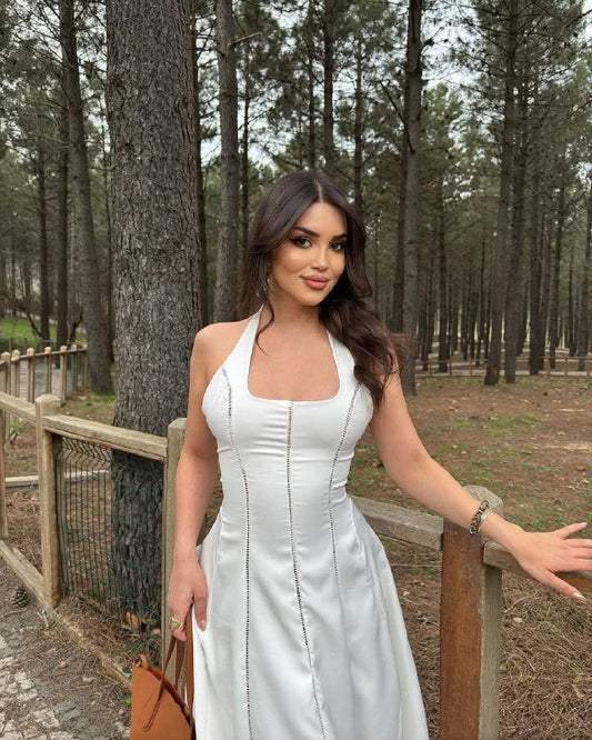 Halter Neck Dress