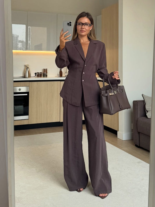Cocoa Breeze Two-Piece Set