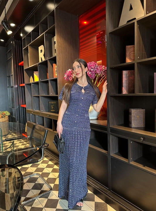 Sandro Knit Maxi Dress